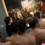 Patrons get naked for Vienna exhibition on nudity