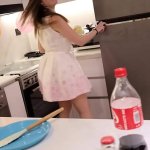 I fucked my friends mom in the kitchen after his birthday