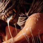 ASMR monstruo en chicas animacin sexual compilacin 1