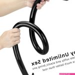 40 Inch Dildo Extra Long Black Anal Sex Toy