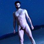 Nude at night. See my naked videos too!