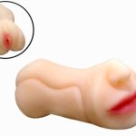 2-In-1 Vagina And Mouth Male Masturbation Cup