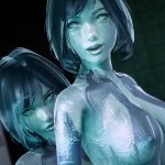 Halo Cortana Selfcest Blowjob and Sex