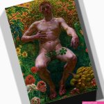 Arty Pie Kristian Zahrtmann Nude Male Canvas Print Multi-Colour 30 x 20-Inch : Amazon.co.uk: Home Kitchen