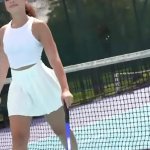 Tennis with sexy black client turns to cock milking