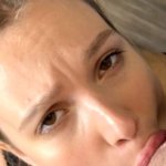 The dirtiest blowjob ever with deepthroat and balls sucking. Cum in her mouth twice.