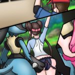 Rosa and Lucario Porn Comics