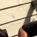 Creaming and squirting on the balcony