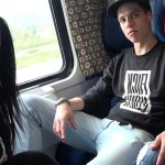 Foursome Sex in Public TRAIN feat. Alex Black Wendy Moon by CzechAV