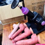 Electric Sex Machine-Fucking-Gun Love Huge Dildo Masturbation Sex Toy for Women