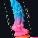 Huge Dragon Monster Luminous Penis Dildo