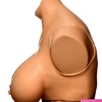 Perky Pair G-Cup Wearable Prosthetic Silicone Breasts