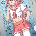 Astolfo In The Public Bathroom comic porn
