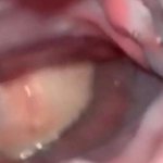 Hev cum insde me while the camera was inside my pussy