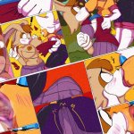 Vanilla x Rouge comic porn