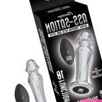 ASS-SATION REMOTE VIBRATING METAL ANAL LOVER-SILVER