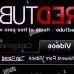 online porn adult video website redtube Stock Photo
