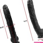 Doc Johnson Dick Rambone 17.5 Suction Cup Dildo with Balls