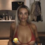 Kurz vorm Rausflutschen die Euter Paulina Ljubas