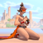 Lifeguard Kiriko dzooworks Overwatch