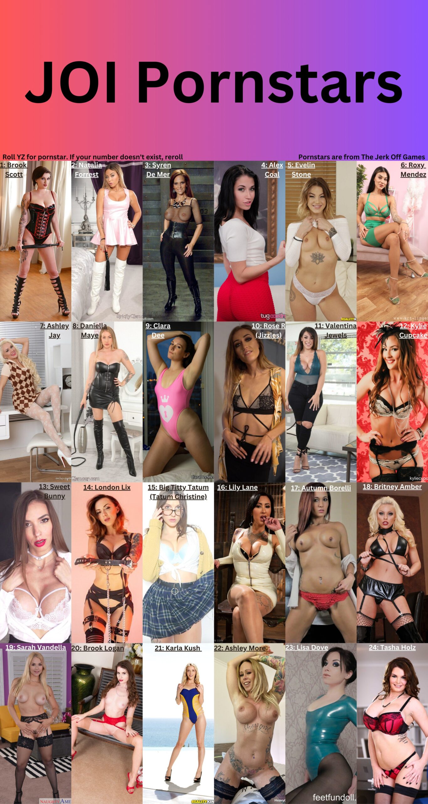 Pornstar joi (photos)