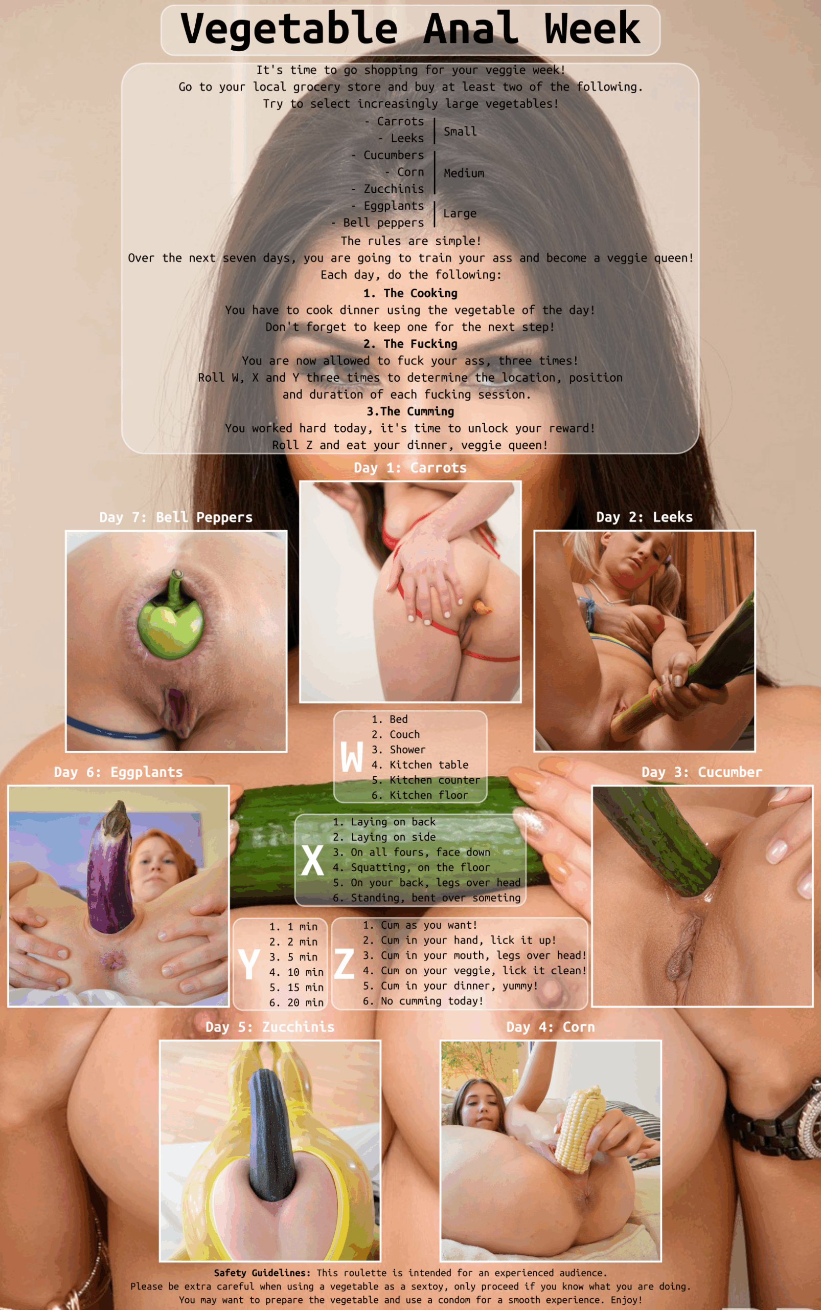 Veggie anal (photos)